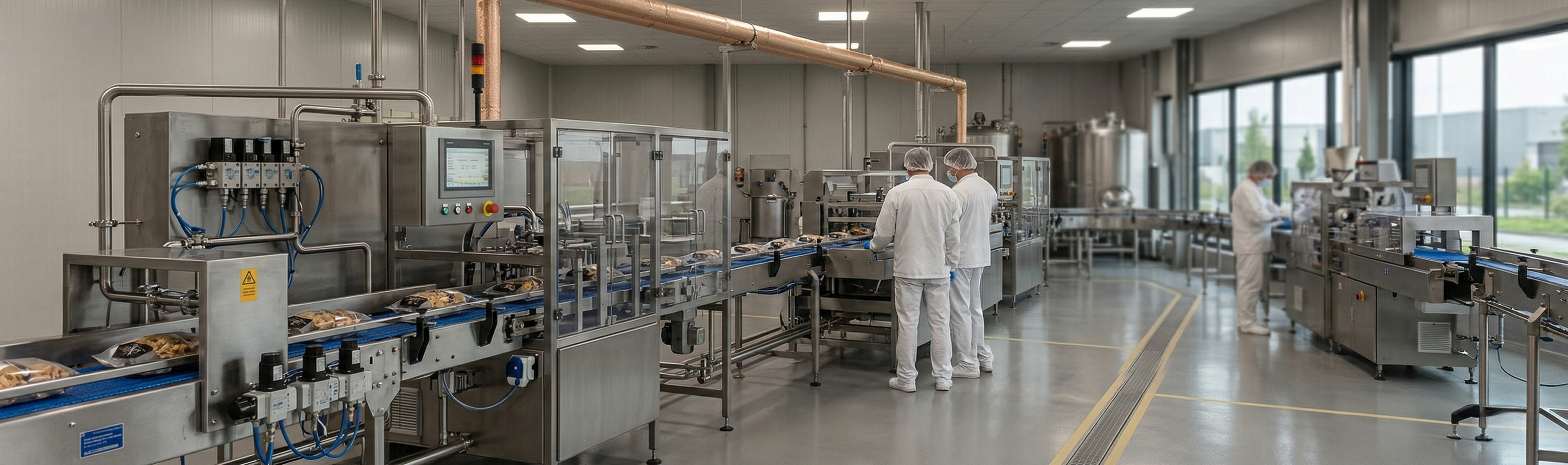 Modern food production facility